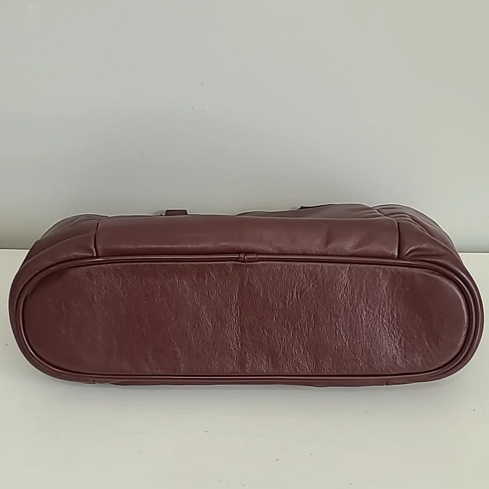 Etienne Aigner Vintage Brick Hobo Purse - Picture 8 of 10